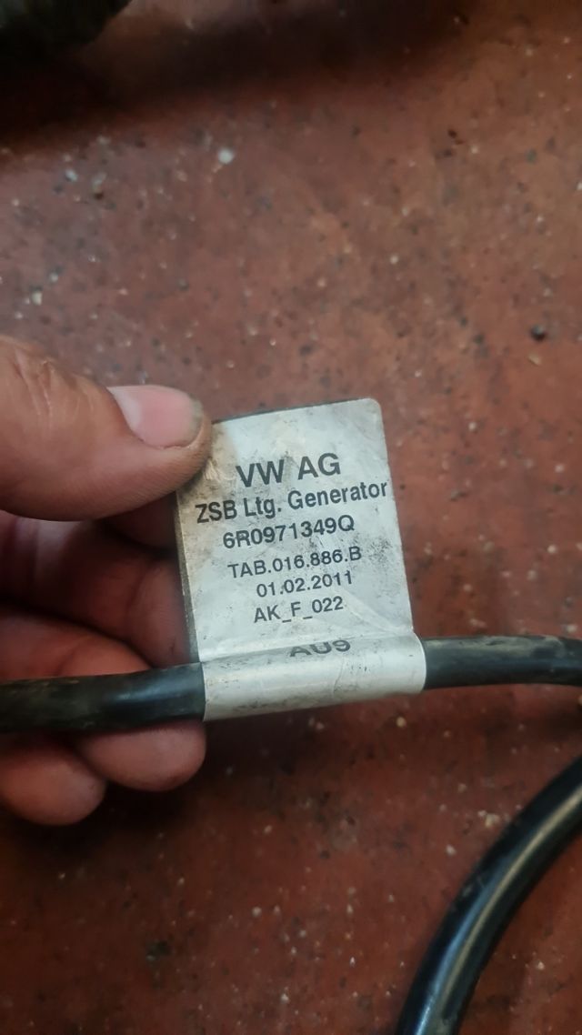 Cableado instalacion motor seat ibiza VAG 1.2 TSI