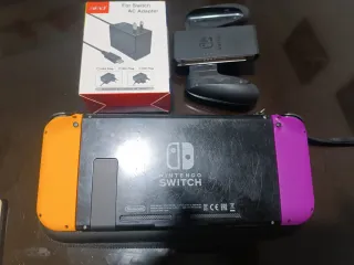 Nintendo Switch V1 con Splatoon 2