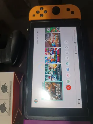 Nintendo Switch V1 con Splatoon 2