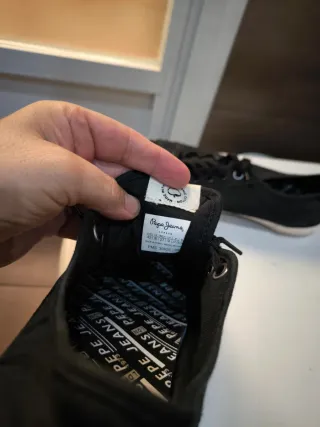 Zapatillas Pepe Jeans Negras Talla 42