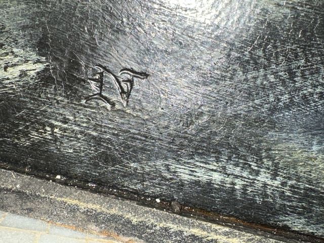 Gran Figura Sagrado Corazón de Jesús Antigua