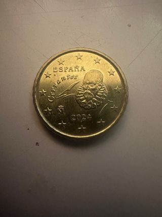 10 céntimos España 2024 - Miguel de Cervantes - SC