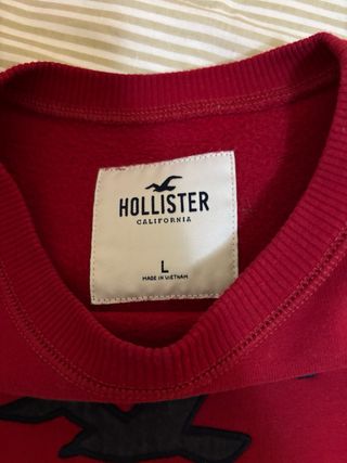 Sudadera Hollister Roja