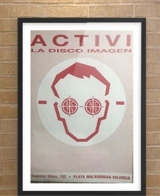 Cartel ACTV La Disco Imagen Valencia