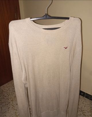 Jersey fino Hollister beige