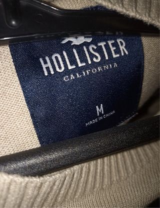 Jersey fino Hollister beige