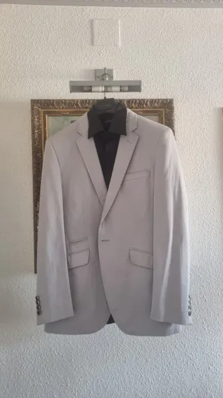 Traje de Boda Gris Claro