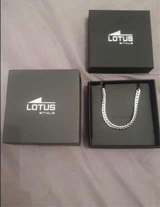 Pulsera Lotus Hombre Plata