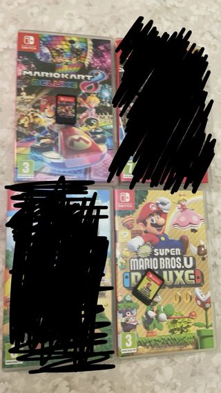 RESERVADO pack juegos Nintendo switch .