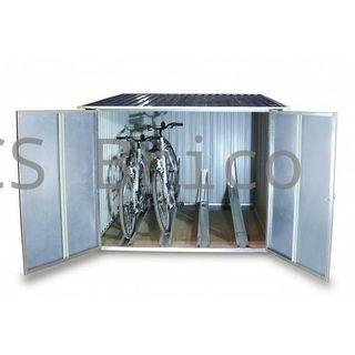 Caseta Metálica Guarda Bicicletas 202x196x140 cm - Duramax