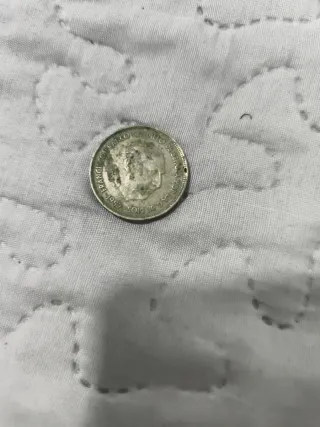 Moneda Antigua 25 PTAJ