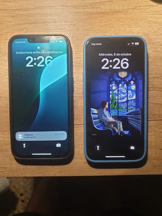 vendo 2 iphone 13 o cambio por 15 plus 