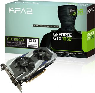 KFA2 GTX 1060 OC 3GB GDDR5 Tarjeta Gráfica