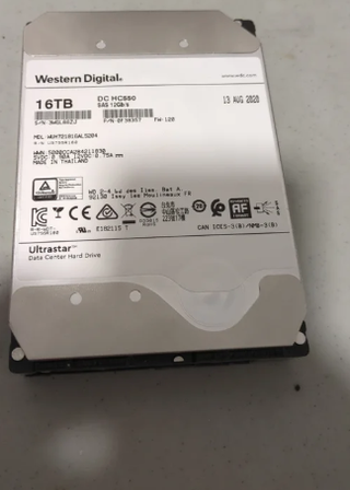 Disco 16TB WD SAS Y PLACA SAS PARA PC