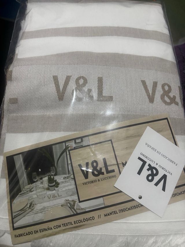 Mantel V&L Victorio & Lucchino 150x150cm