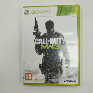 Videojuego Xbox 360 call of duty mw3