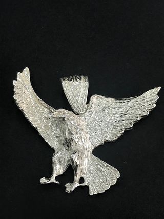 Colgante plata Aguila