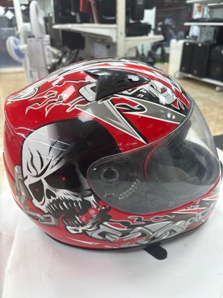 Casco Integral Masei Rojo Talla M