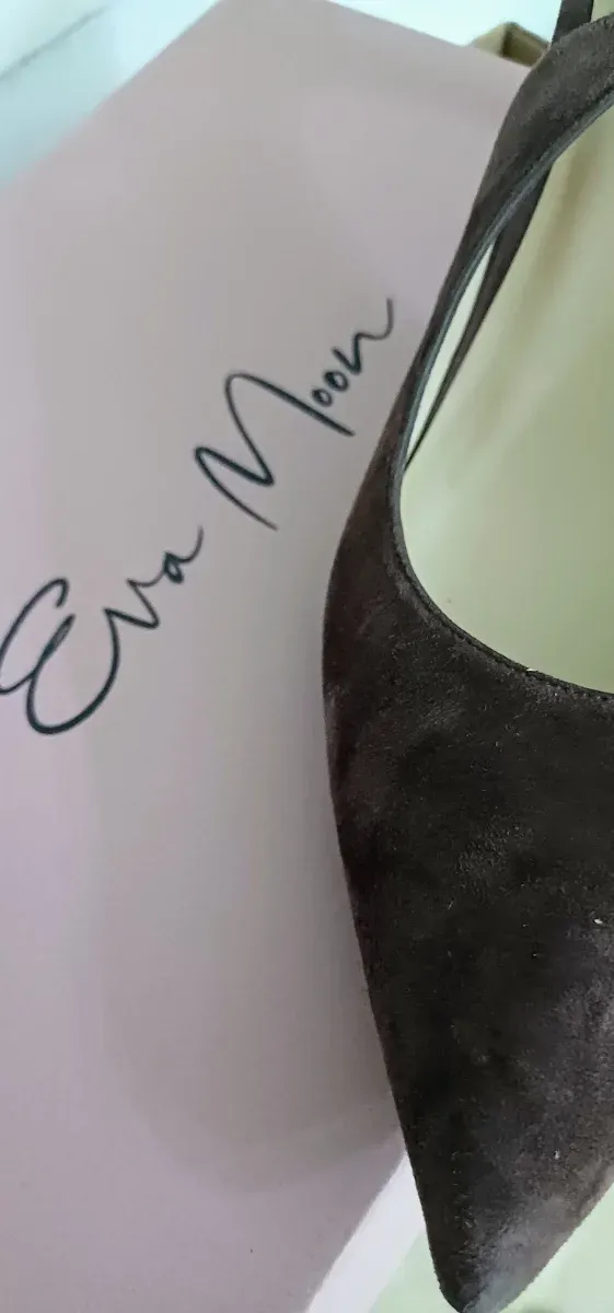 Zapatos tacón ante marrón T.40