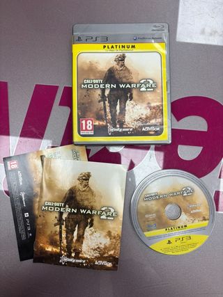 Videojuego PS3 Call Of Duty Modern Warfare 2