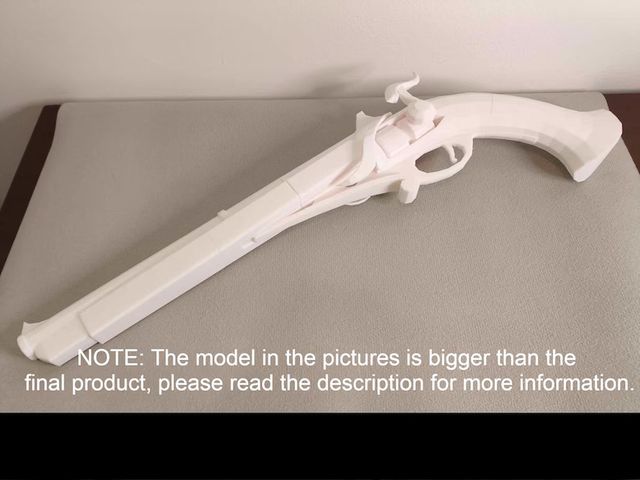 Pistola Clorinde Genshin Impact Cosplay