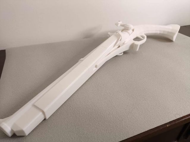 Pistola Clorinde Genshin Impact Cosplay