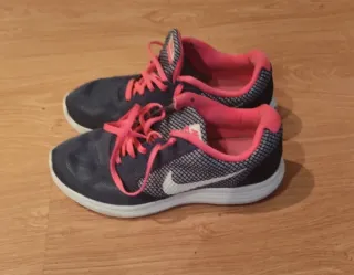 Deportivas Nike Azul y Rosa