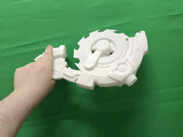 Genshin Impact Fractured Halo | Arma para cosplay