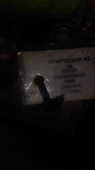 COMPRESOR AIRE ACONDICIONADO | Atr.1:22527010 BMW