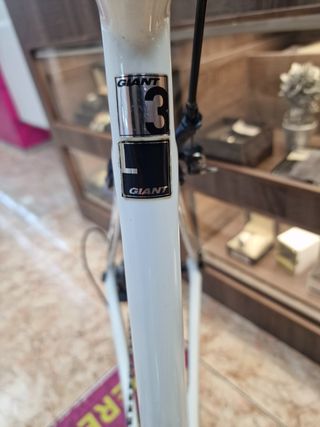 Bicicleta Carretera Giant Def 9 Blanca Carbono Talla L