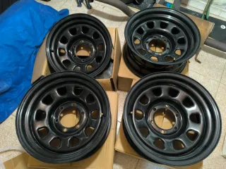 Llantas Daytona Negras (Set de 4)