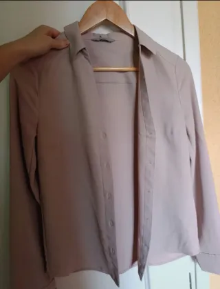 Camisa H&M beige