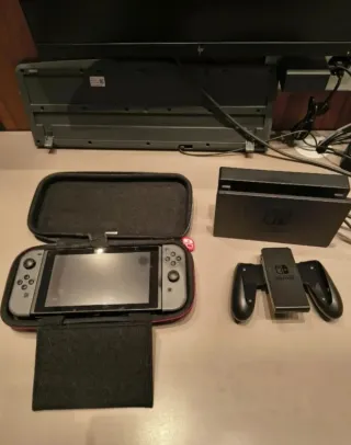 Nintendo Switch Grises Completa