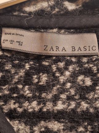 Chaleco Zara T M con pelo