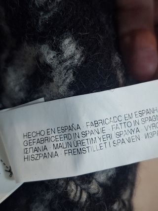 Chaleco Zara T M con pelo