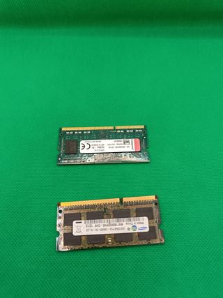✅Pack 2 Memorias Ram SODIMM DDR3 2Gb / 4Gb