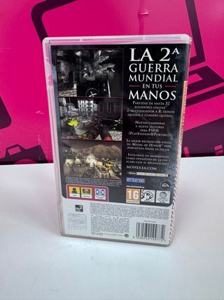 Videojuego PSP Medal Of Honor Heroes 2