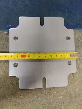 Placa de montaje Rittal