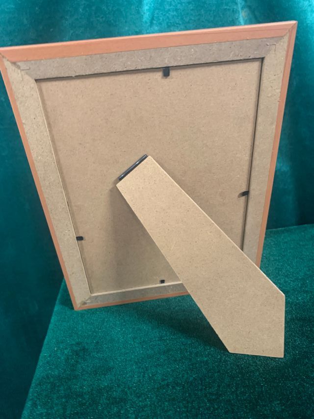 2 MARCOS MADERA CON CRISTAL FOTOS 10X15