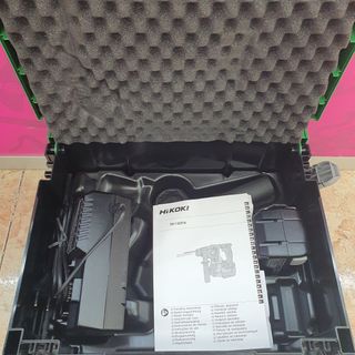 Martillo A Bateria Hikoki DH 18DPA 230V + 2Baterias (Sin Uso