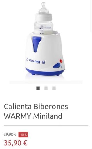 Calienta Biberones Miniland WARMY