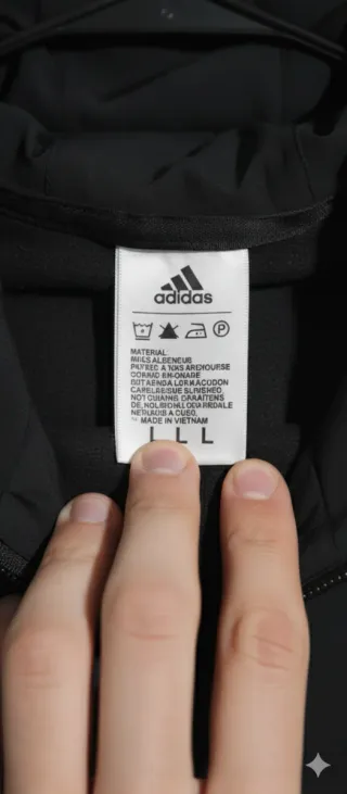 Chaqueta Adidas Juventus Negra y Gris