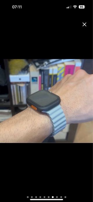 Apple Watch series 8 45mm + pack correas (98% bat)