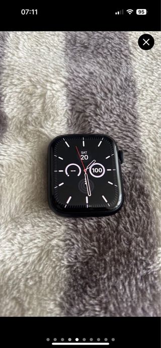 Apple Watch series 8 45mm + pack correas (98% bat)