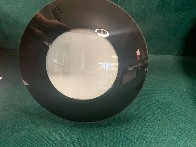 MARCO MODERNISTA REDONDO EN GRAFITO