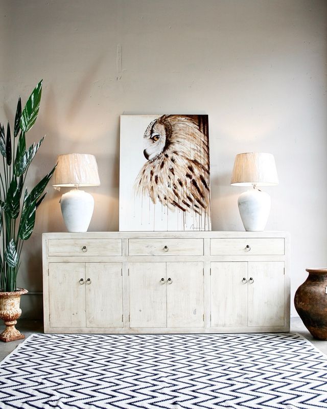 MUEBLE BUFET APARADOR LISO 3 PUERTAS A MEDIDA