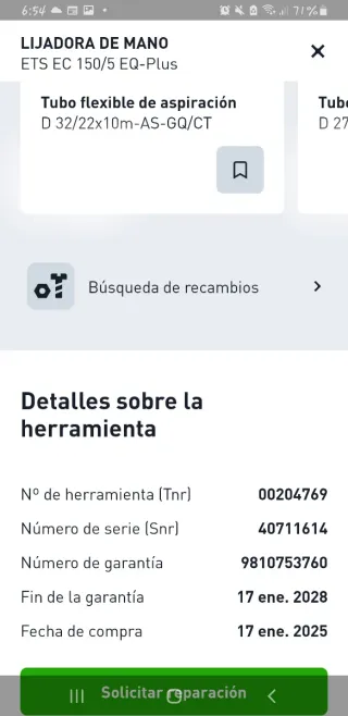 Lijadora Festool + Caja Systainer