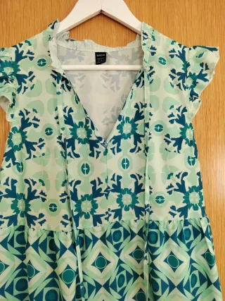 Vestido corto Shein verde S