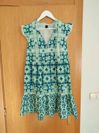 Vestido corto Shein verde S