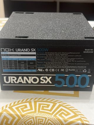Fuente de Alimentación NOX URANO SX 500W
